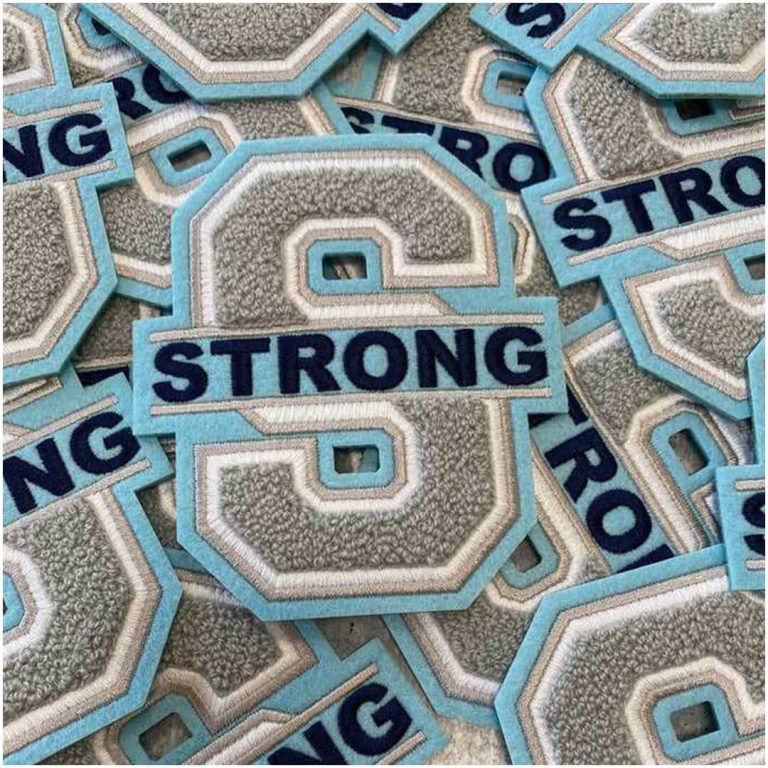 Custom chenille patch example 8