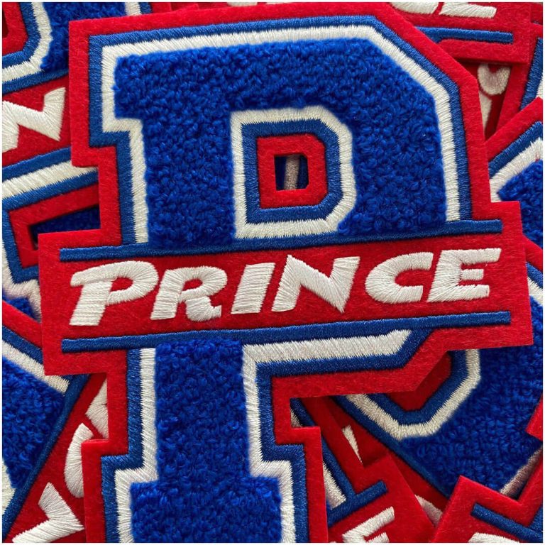 Custom chenille patch example 6