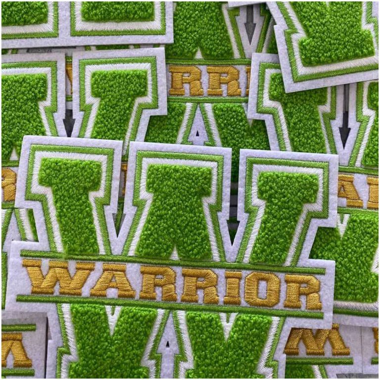 Custom chenille patch example 5