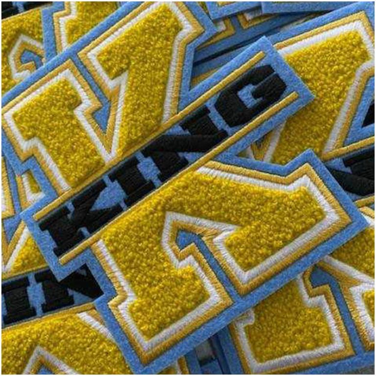 Custom chenille patch example 3