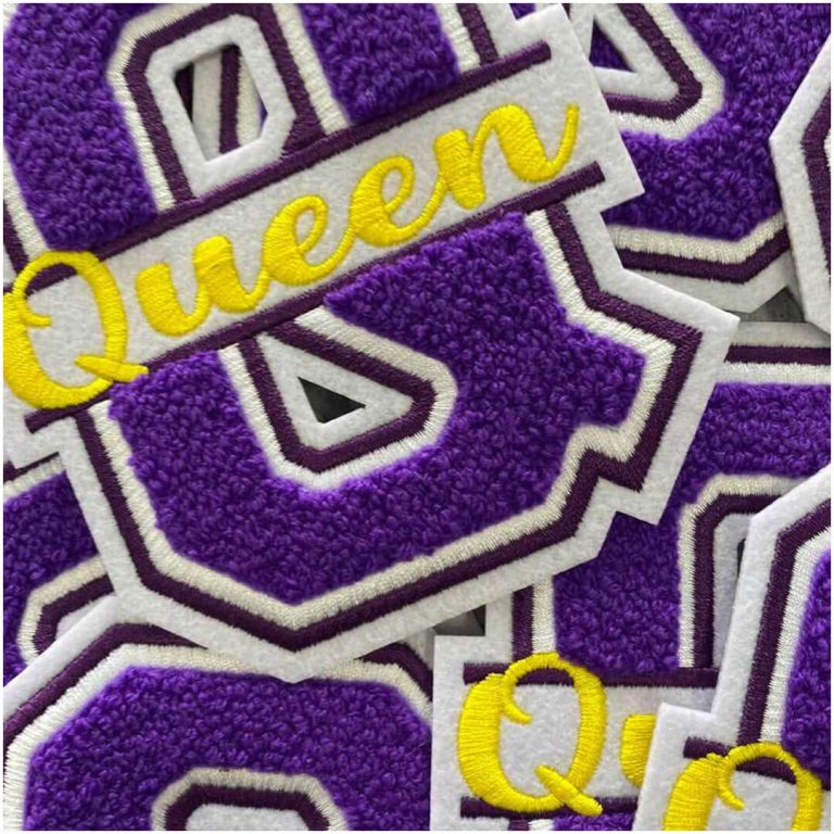 Custom chenille patch example 4