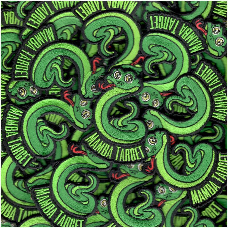 Custom embroidered patch example 8