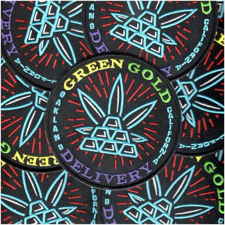 Custom embroidered patch example 5