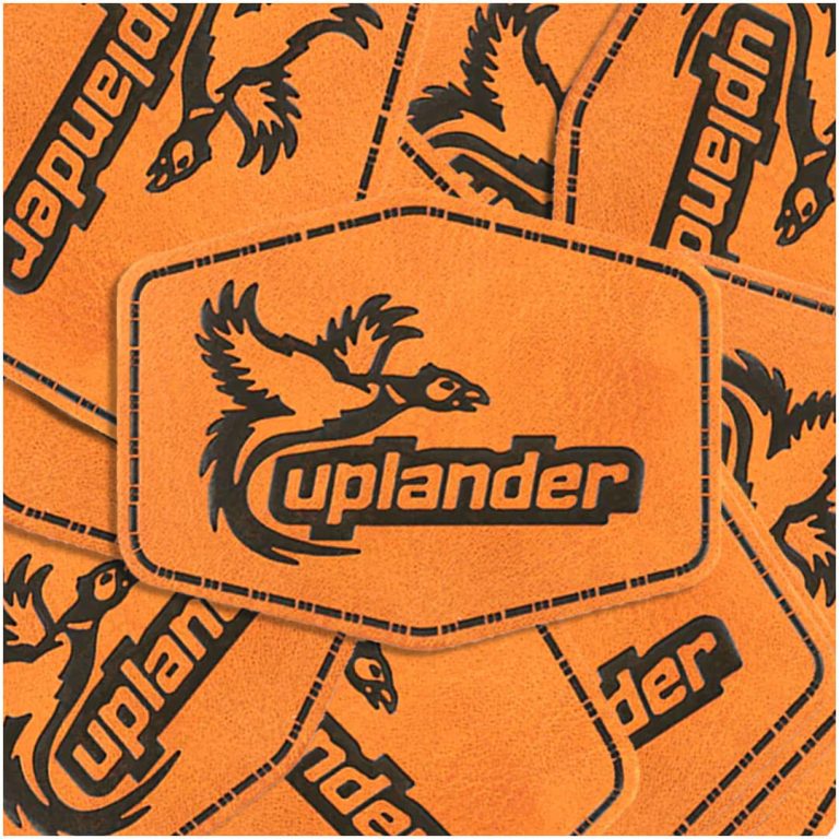 Custom leather patch example 1