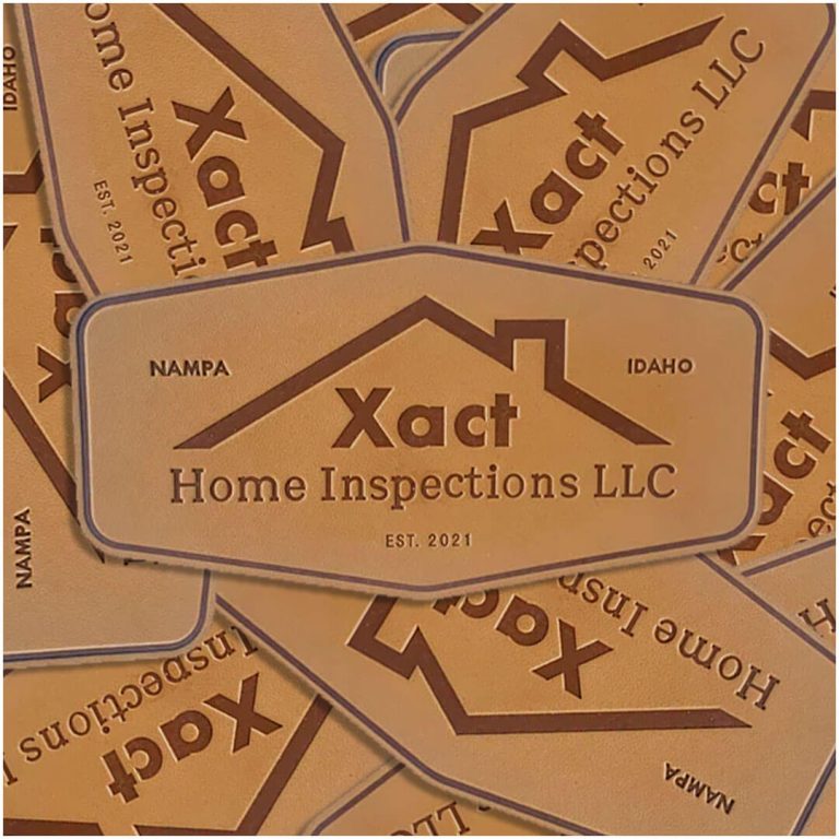 Custom leather patch example 3