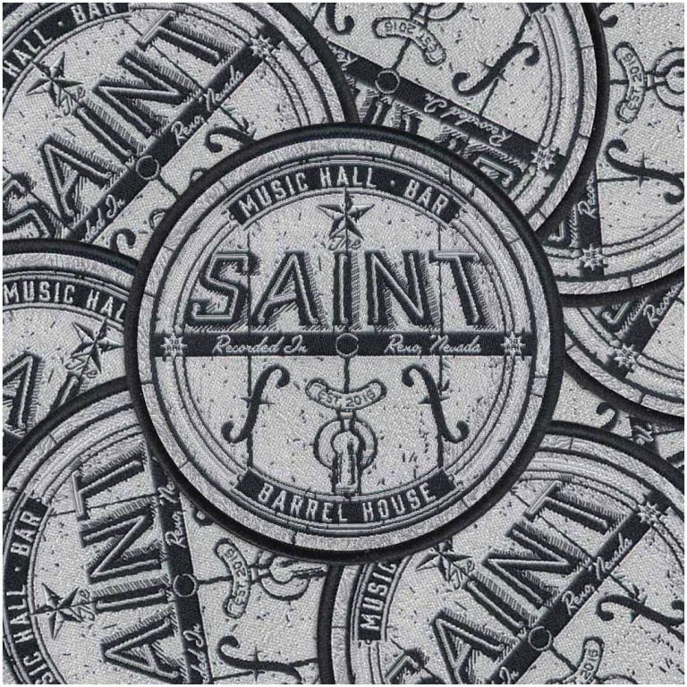Custom woven patch example 4
