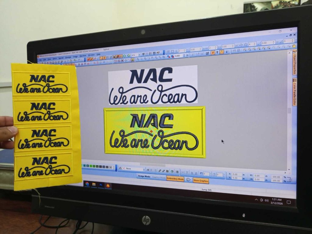Same-Day Embroidery Digitizing Services in USA