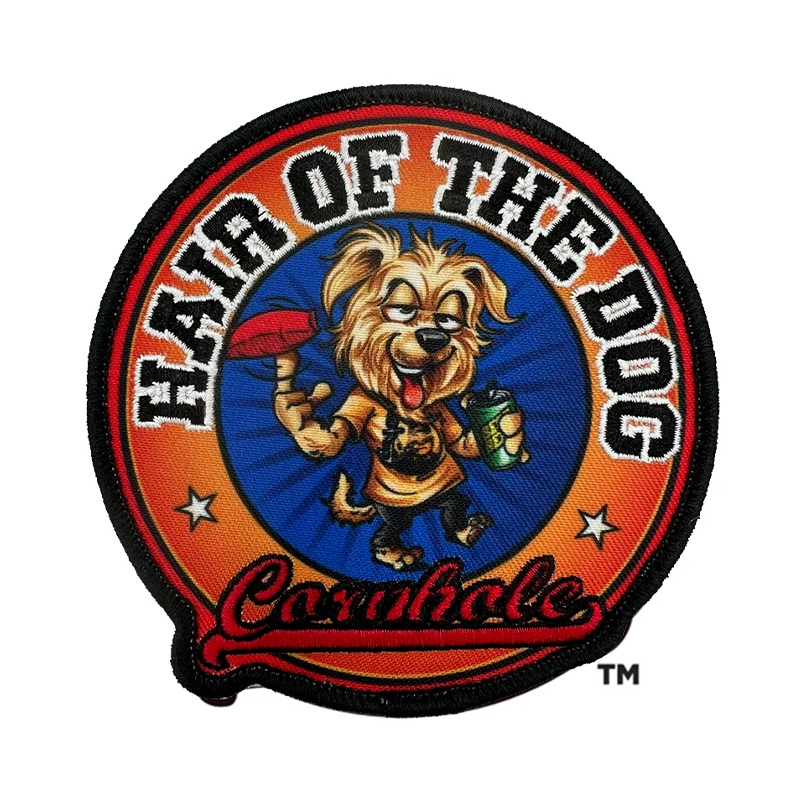 Custom sublimated patches